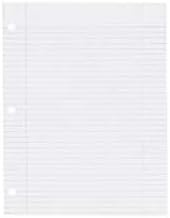 Reinforced Filler Paper - White - 11in.x8-.50in.