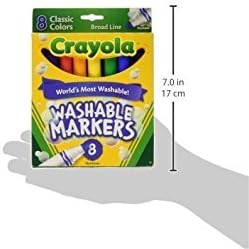 8 ct. Crayola Broad Line Washable Markers