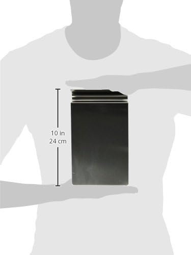 Three by Three Seattle 5.5 x 9 Inch to.do Dry Erase Board with Marker for Memos, Lists, and More in Office, Home, Classroom, and Event Spaces (Stainless Steel)