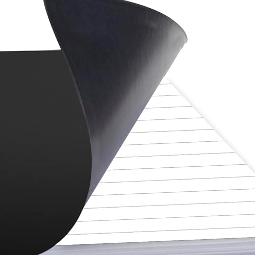 Cambridge Limited Business Notebook, Legal Ruled Paper, 8-1/4" x 11", 80 Sheets, Flexible Soft Touch Cover, Wirebound, Gray (06062)