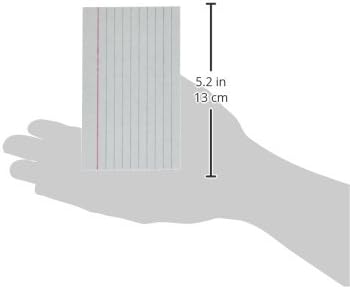 Mead Lined Index Cards, Note Cards, Ruled, 100 Count, 3" x 5", White (63350) (Pack of 2)