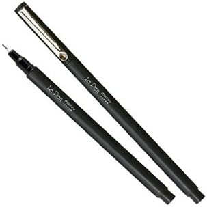 MARVY UCHIDA - LE PEN Black Pens, 12 Pack, 4300 Series