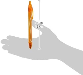 BIC Gel-Ocity Quick Dry Gel Pens, Medium Point Retractable Gel Pen (0.7mm), Assorted Colors, 12-Count- Pack of 18