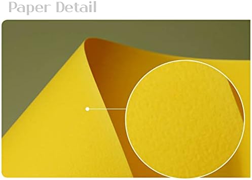 PPAPPAPPIYO 3.5x2 rounded corner index cards180gsm Thick Cardstock, Blank Colored Flash Cards for Study, Notes, Business Cards & Labels, Small Notecards 100 Pack (yellow)