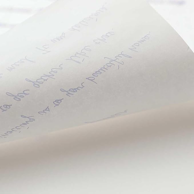 Tomoe River FP 52gsm Glue-bound Paper Pad by SANZEN, 8.27 x 11.7 Inches (A4-size), White, 100 Sheets (SR-A4LW)