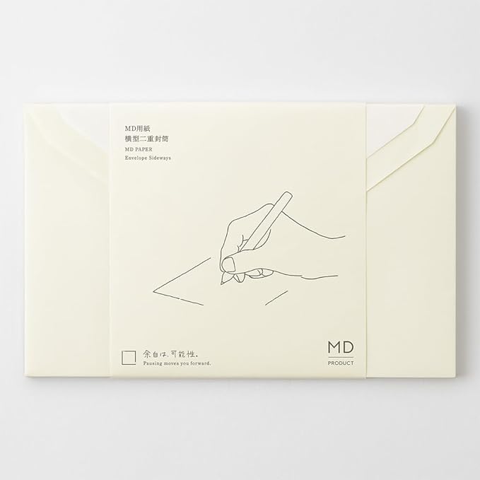 DESIGNPHIL 20584006 Midori Envelopes, MD Envelopes, Horizontal A