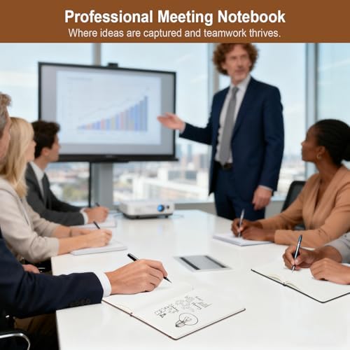 ViVin 8 Pack A5 Hardcover Lined Notebook,192 pg College Ruled 5.5x8.3