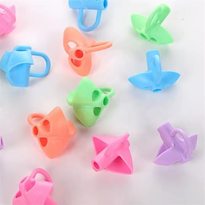 10 PCS Pencil Finger Grips for Kids Handwriting Grip Posture Correction Training Pen Writing Aid Tool for Kids Toddler Preschool Children Adults Students Special Needs