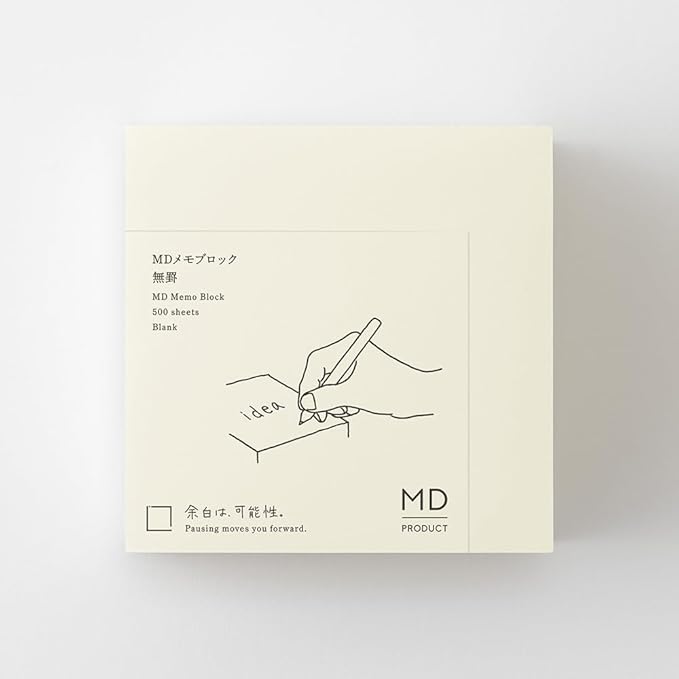DESIGNPHIL 15284006 MD Block Memo Pad, Unlined