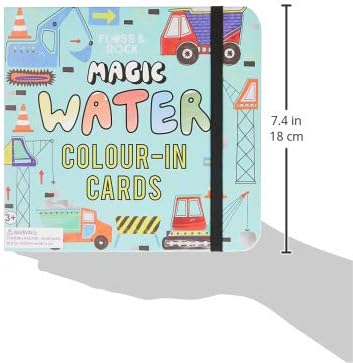 Floss and Rock Construction Magic Water Pad and Pen
