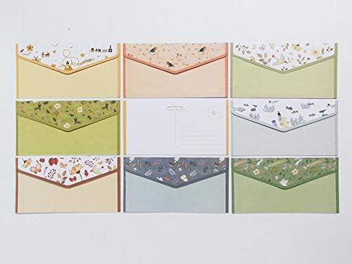 A5 Lined Stationary Paper and Envelopes Set,48 Sheets Cute Letter Writing Paper and 24 Sheets Envelopes,Cute Flower Writing Paper and Printer Paper,Floral Decorative Craft Paper.