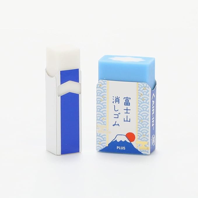 Plus 060ATFP 060ATFP 36-564 x 2 Eraser, Air in, Test & Mt. Fuji Set, Total of 4 Pieces