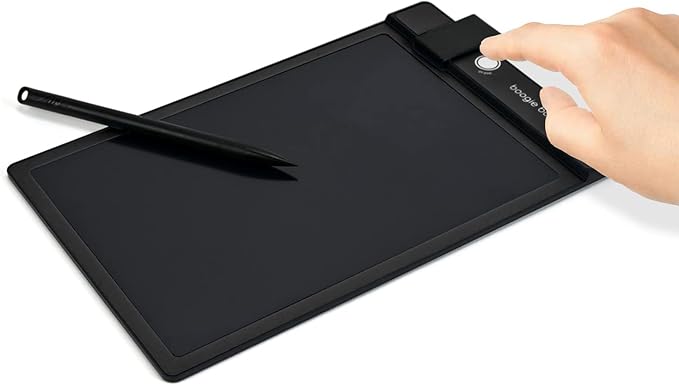 Boogie Board Basics Reusable Writing Pad - Digital Drawing Tablet, LCD Writing Pad with Instant Erase, Includes Stylus Pen