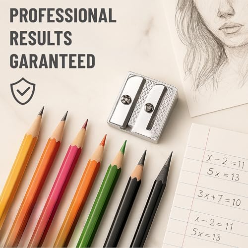 Mr. Pen- Handheld Metal Pencil Sharpener, 8 Pack