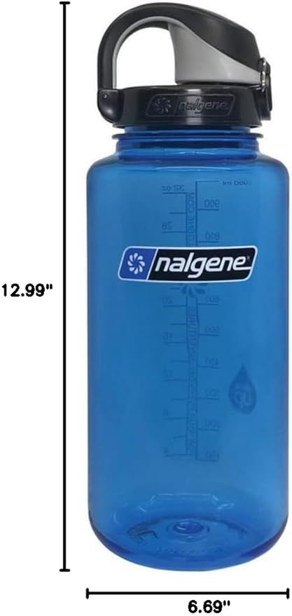 Nalgene Sustain Tritan BPA-Free On The Fly Water Bottle Made with Material Derived from 50% Plastic Waste
