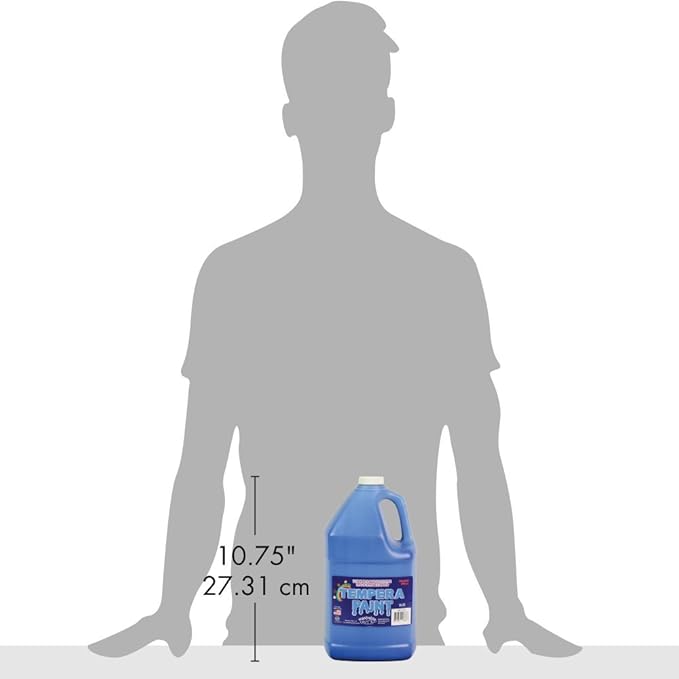 Washable Blue Gallon of Tempera Paint (Pack of 2)