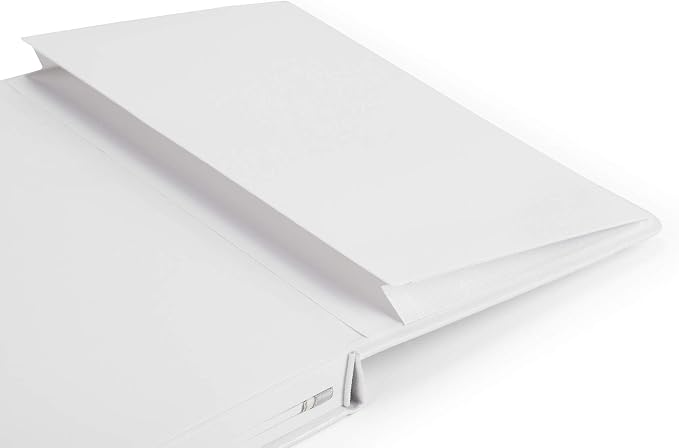 Minimalism Art, Premium Hard Cover Notebook Journal, Medium Size, A5 5.8" x 8.3", 186 Numbered Pages, Gusseted Pocket, Ribbon Bookmark, Extra Thick Ink-Proof Paper 120gsm (Dotted, Black)