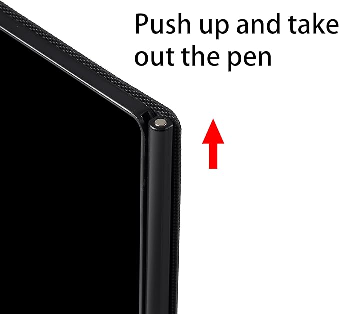 6.5inch Digital Notepad Portable Mini LCD Writing Tablet Electronic Notebook with Protective Cover Reusable Drawing Board
