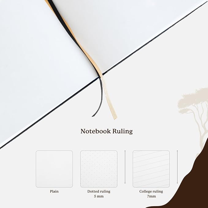 Dingbats* Pro Plain Large B5 Notebook - Black Textile Cover, Thread-Bound Writing Journal - for Work, Travel - Pocket, Elastic Closure, Bookmark