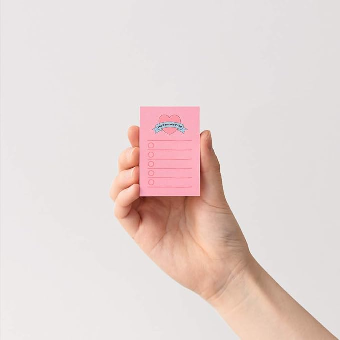 Monolike Memories Sticky-it - 5p Set Self-Adhesive Memo Pad 50 Sheets