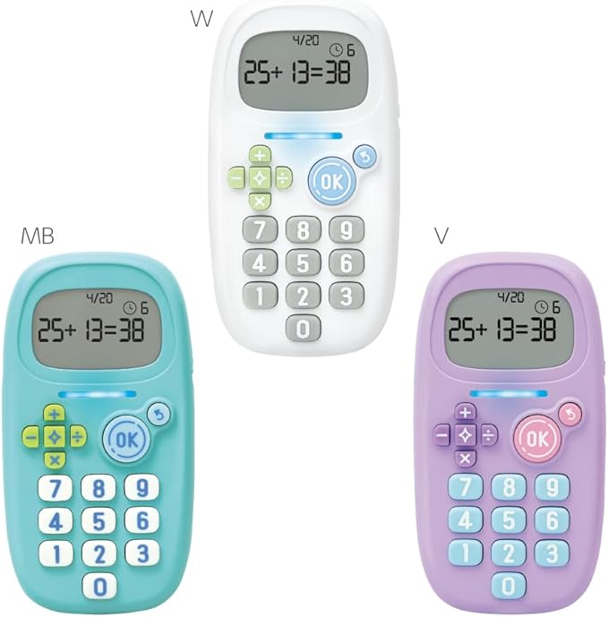 Sonic GS-1139-V Minute Drill for Arithmetic Calculation, Uka Suppo, Picotre, Violet