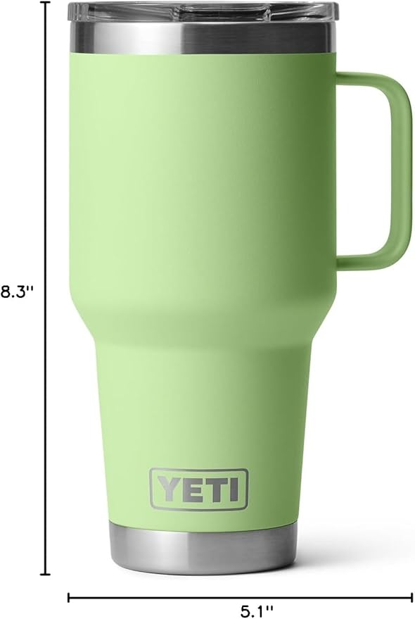 YETI Rambler 30 oz Travel Mug, Stainless Steel, Vacuum Insulated with Stronghold Lid