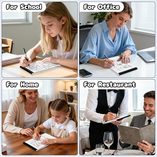 10pcs Legal Pads 5x8 White Note Pads Small Notepads College Ruled
