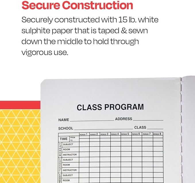 School Smart Hard Cover Composition Book, Unruled, 9-3/4 x 7-1/2 Inches, 100 sheets