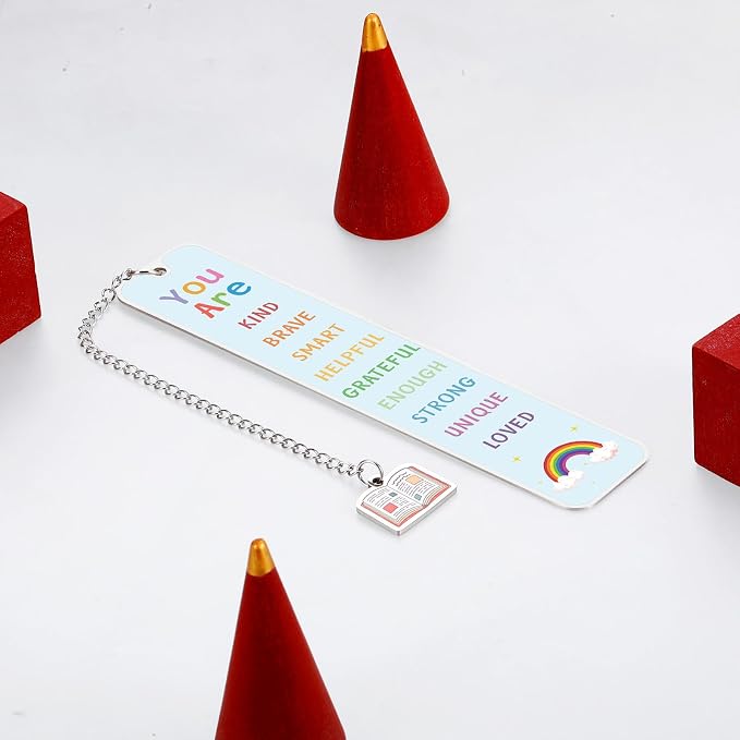 Bookmarks for Kids, Back to School Gifts for Students, Book Marks for Reading Kids, 5th 8th Grade School Supplies for Boys, Kindergarten Middle School High School College Dorm Room Essentials for Guys