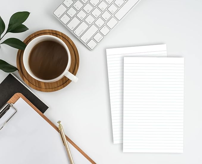 Home Advantage Vertically Ruled White Index Cards, Note Cards (5-x-8-inch)