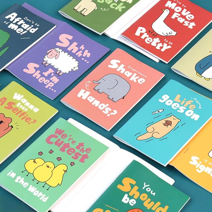 Monolike Mini Storytown Ver.2 Blank Note 6P A SET_105x148mm, 48pages