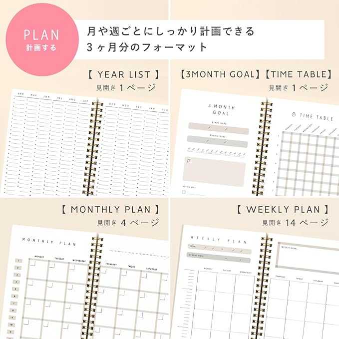 Iroha Publishing Study Planner DAILY GSSD-04 BLUE