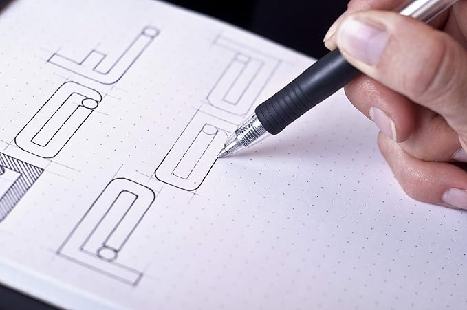 Rhodia Notepad, No19 A4+, Dot - Orange, 8 1/4" x 12 1/2"