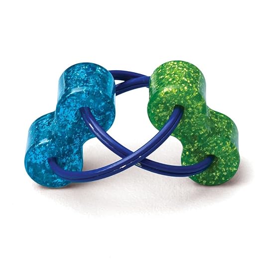 The Pencil Grip TPG-86101 Loopeez Fidget, Grade:Kindergarten to 12, Multi-Color
