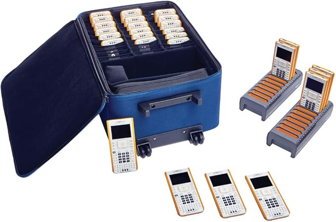 EAI Education CalcSAFE Graphing Calculator and Station Storage Case