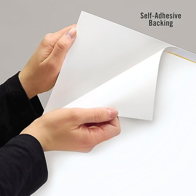 AT-A-GLANCE WallMates Dry-Erase Weekly Planning Surface, 24" x 18", Large, Undated, Self-Adhesive (AW503028)