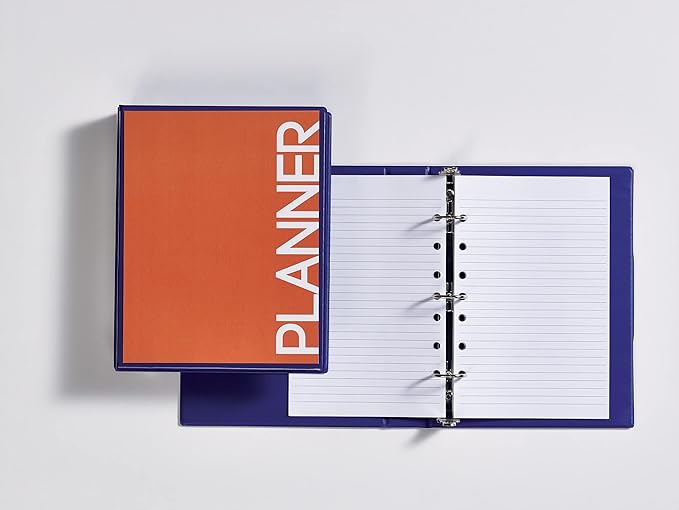 Avery Mini Binder Filler Paper for 3 Ring Binders or 7 Ring Binders, College Ruled, 5.5" x 8.5", 100 Sheets per Pack, 6 Packs, 600 Sheets Total (14230)