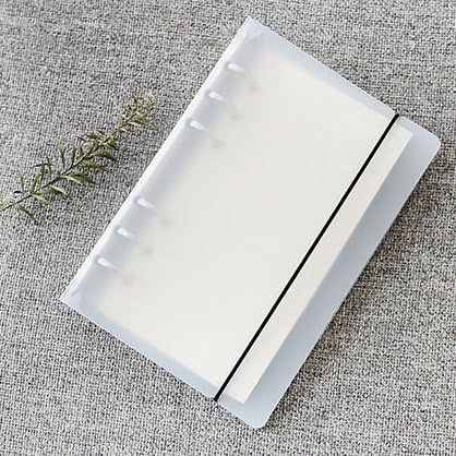 Zelten Refills/Loose Leaves for A6 Cover Ring Binder/Personal Organizer/Planner(A6 6 Holes, White Cover only)