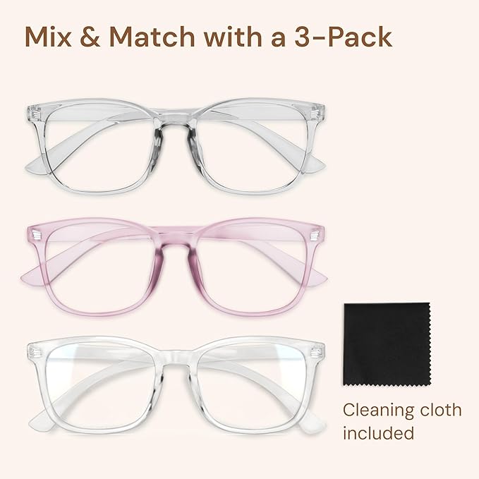 Gaoye Stylish Eyewear Frame Accessories - Blue Light Glasses for Woman - Computer Glasses for Blue Light Blocking