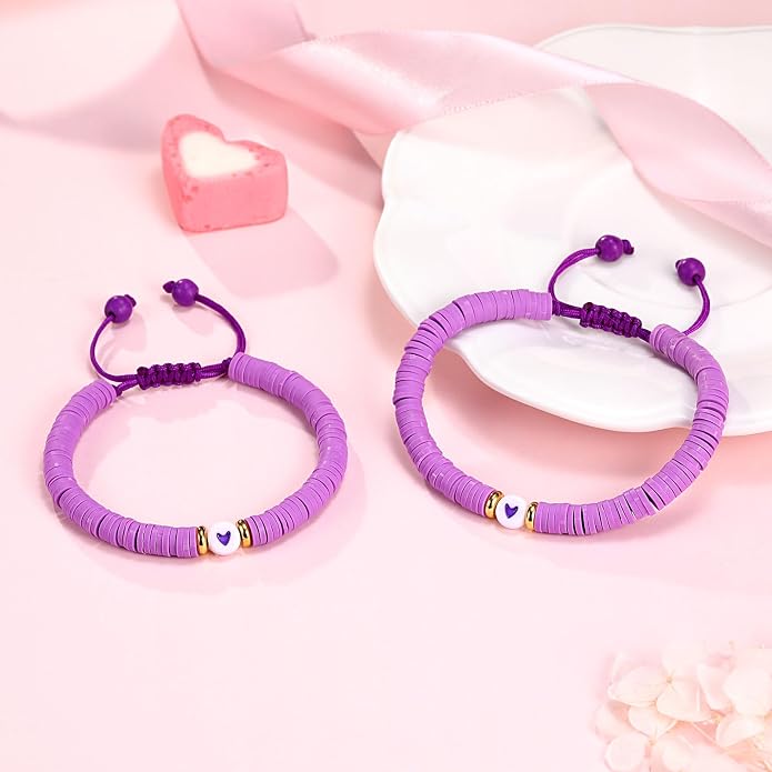 UPROMI First Day of Preschool/Kindergarten/1st Grade/2nd Grade/School Gift, Back to School Bracelet Mommy and Me Dad and Son