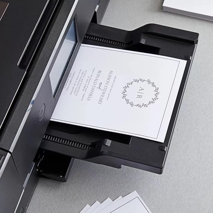 Reskid White Cardstock Thick Paper - Blank Heavy Weight 110 lb Cover Card Stock - 100 Pack (8.5x14, Inches)