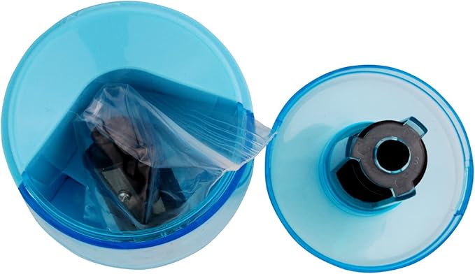 AA Battery Power Electric Pencil Sharpener, Portable &Automatic Sharpening, a Replacement Blade Contained, Powerful and Durable Fast-Sharpening,Battery not Included