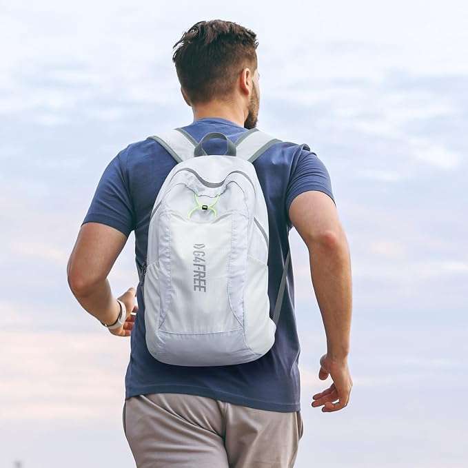 G4Free 24L Lightweight Packable Hiking Backpack Sport Travel Daypack Water Resistant for Women Men | Water Resistant Material, 11.4*7.9*18.5 in, Outdoor Sports, Travel, Hiking, Day trips, Cycling, Daily Use, Foldable Backpack