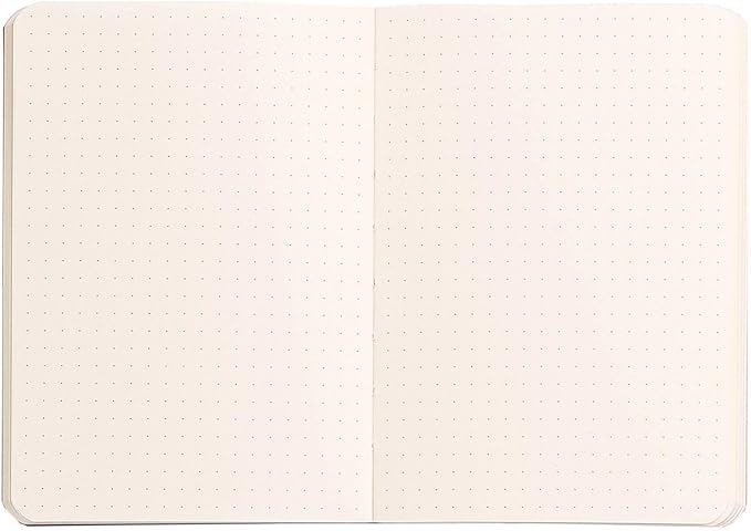 Rhodia Rhodiarama SoftCover Notebook - 72 Dots Sheets - 4 x 5 1/2 - Sapphire Cover