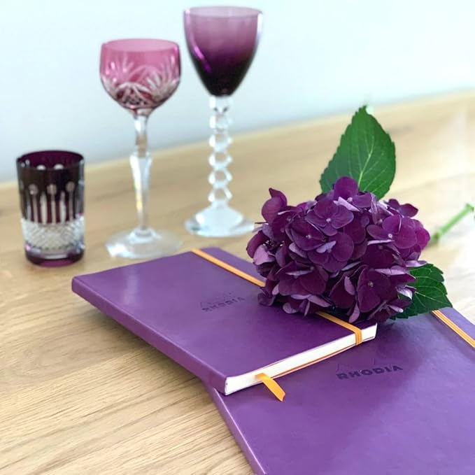Rhodia Dot 5.8 x 8.3 inch Purple Notebook (RD-1174/60)