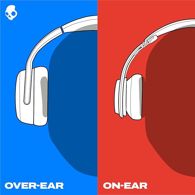 Skullcandy Hesh ANC Wireless Over-Ear Bluetooth Headphones-Extra USB-C Charging Cable,Active NoiseCanceling,22 Hrs Battery,Foldable Lightweight Design, Microphone iPhone Android-True Black(Pack of 2)