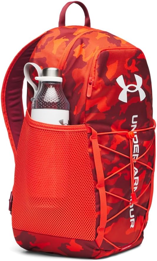 Under Armour Unisex Hustle Sport 6.0 Backpack, (706) Anthem Red/Cardinal/White, One Size Fits Most