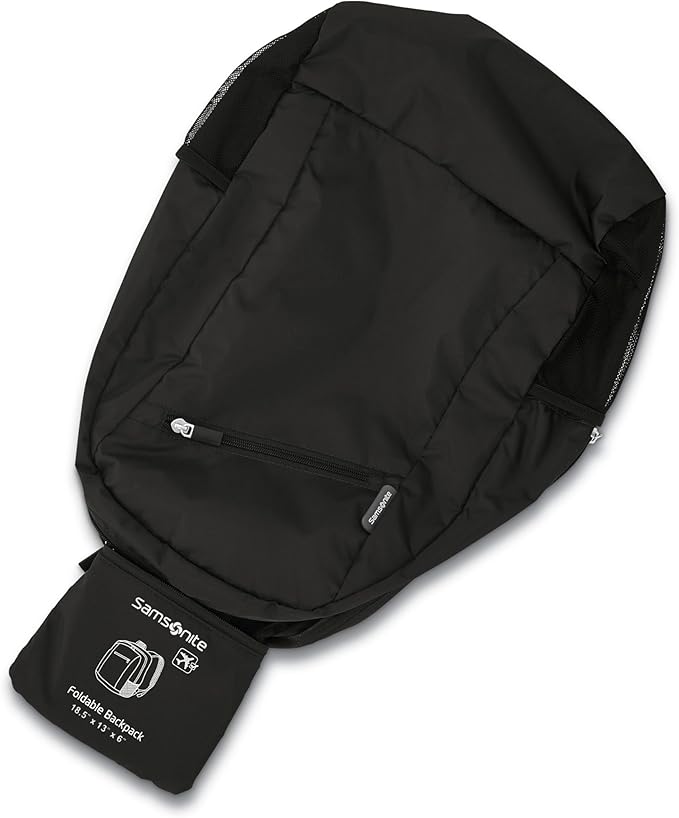 Samsonite Foldaway Backpack, Black