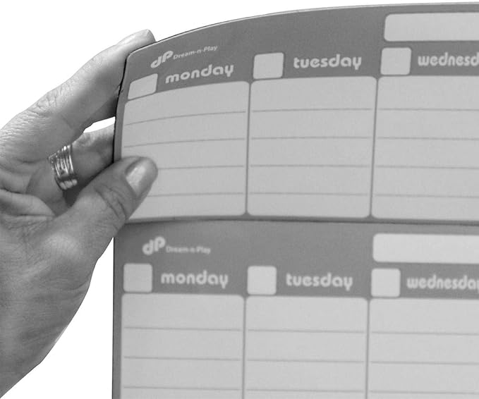 Tropical Dream: Dry Erase Magnetic Calendar, by Dream-n-Play, Dim:13.5"x14" (O140T10)