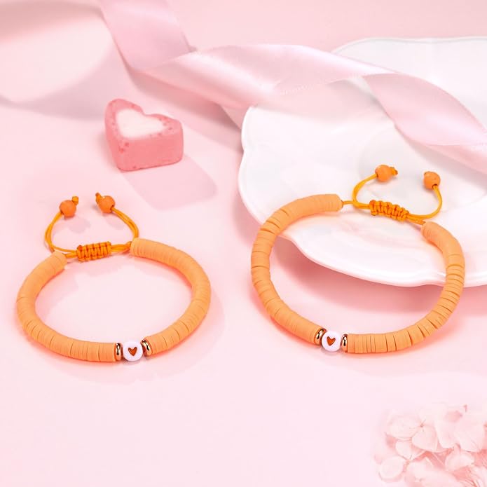 UPROMI First Day of Preschool/Kindergarten/1st Grade/2nd Grade/School Gift, Back to School Bracelet Mommy and Me Dad and Son